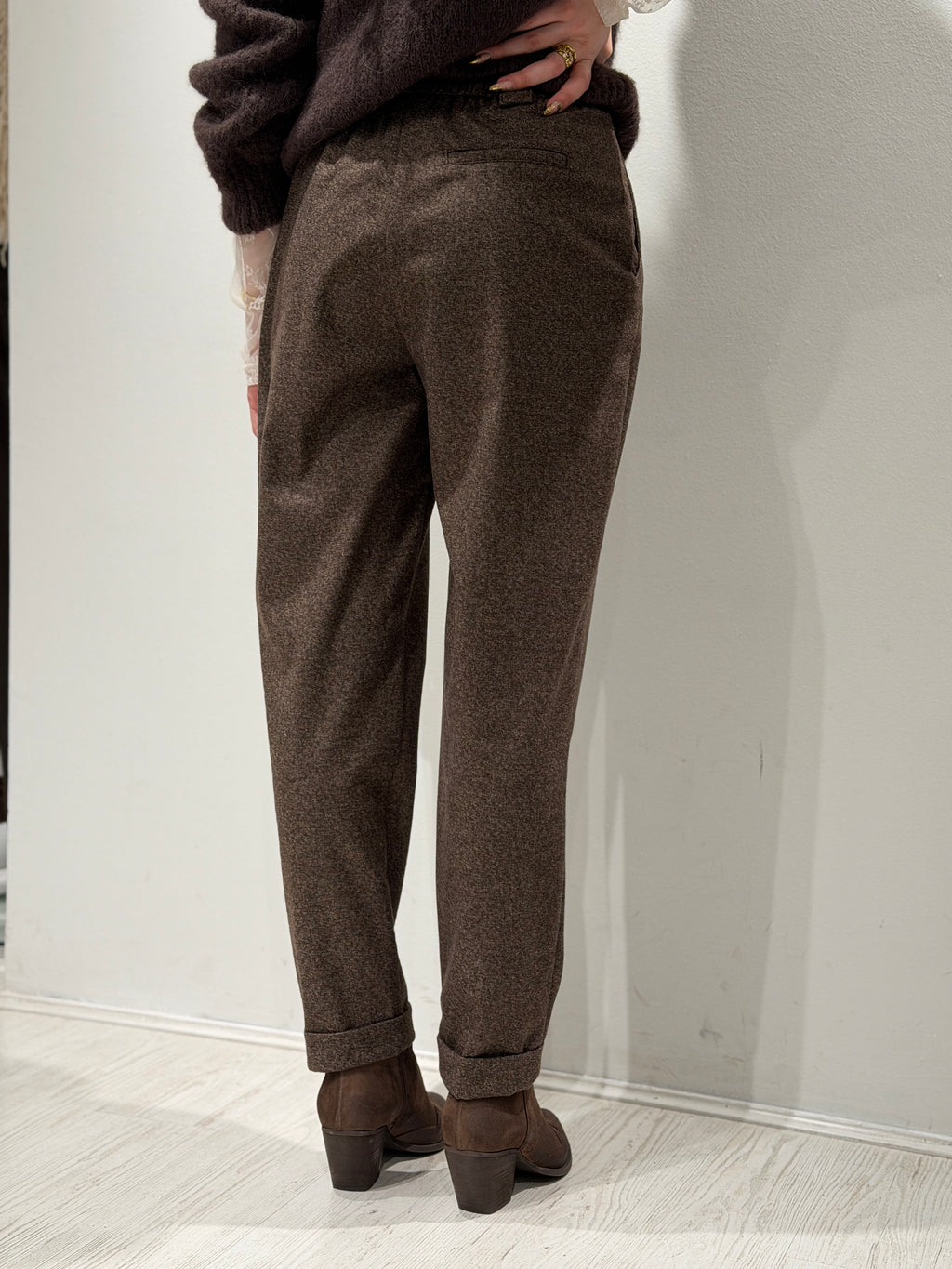 Pantaloni Sartoriali con Pinces