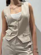 Gilet Gessato