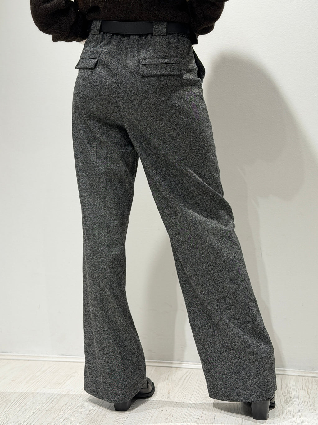 Pantalone Dritto con Cintura