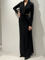 Abito Lungo con Spacchi