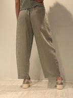 Pantalone Carrot a Righe