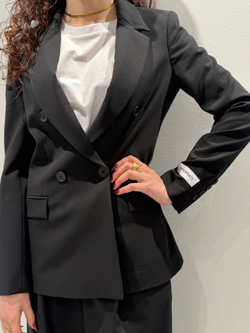 Blazer Doppiopetto Nero
