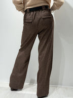 Pantalone Dritto con Cintura