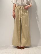Denim Palazzo con Strass