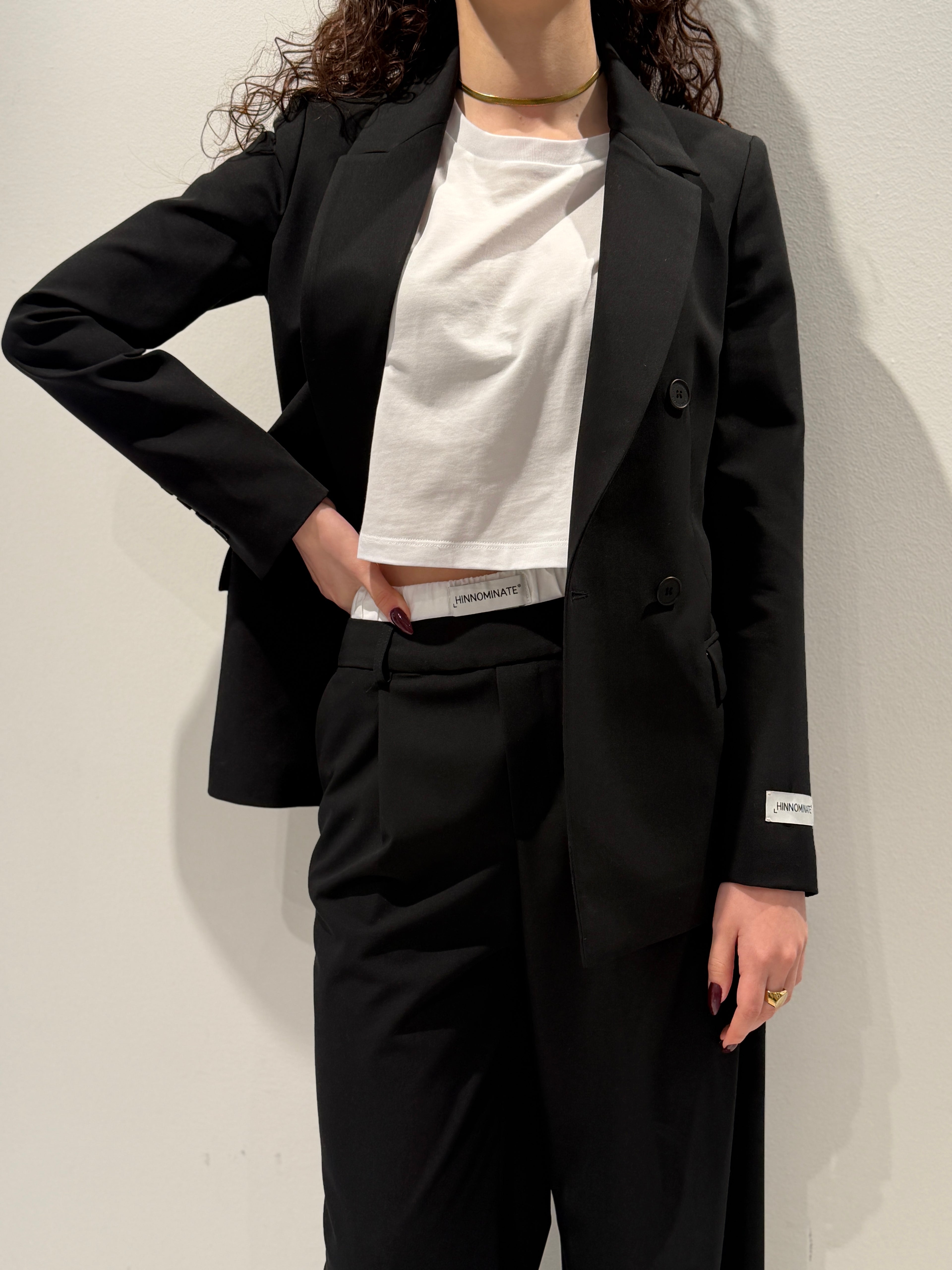Blazer Doppiopetto Nero