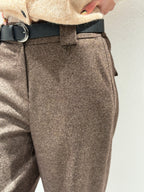 Pantalone Dritto con Cintura