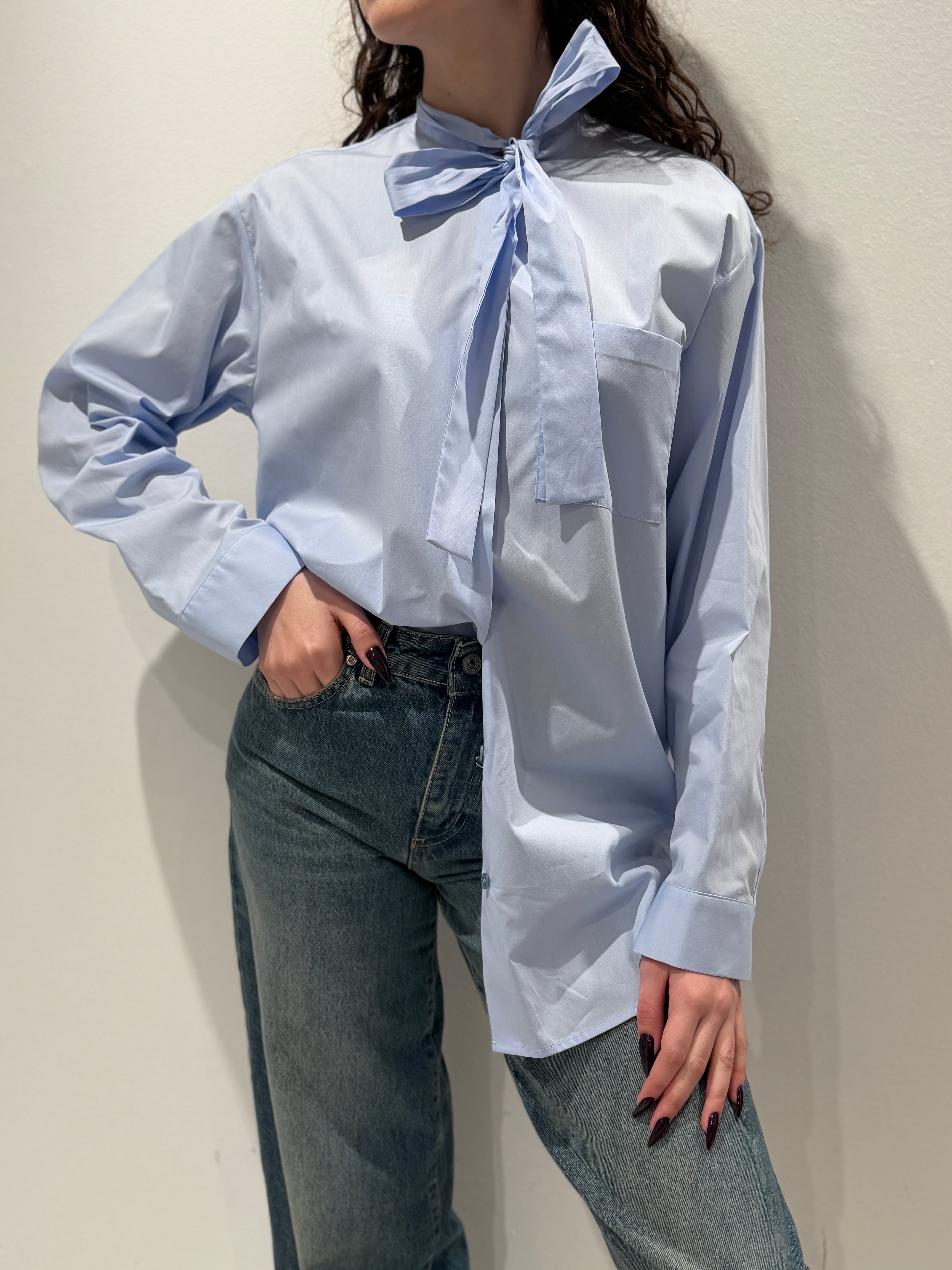 Camicia con Fiocco
