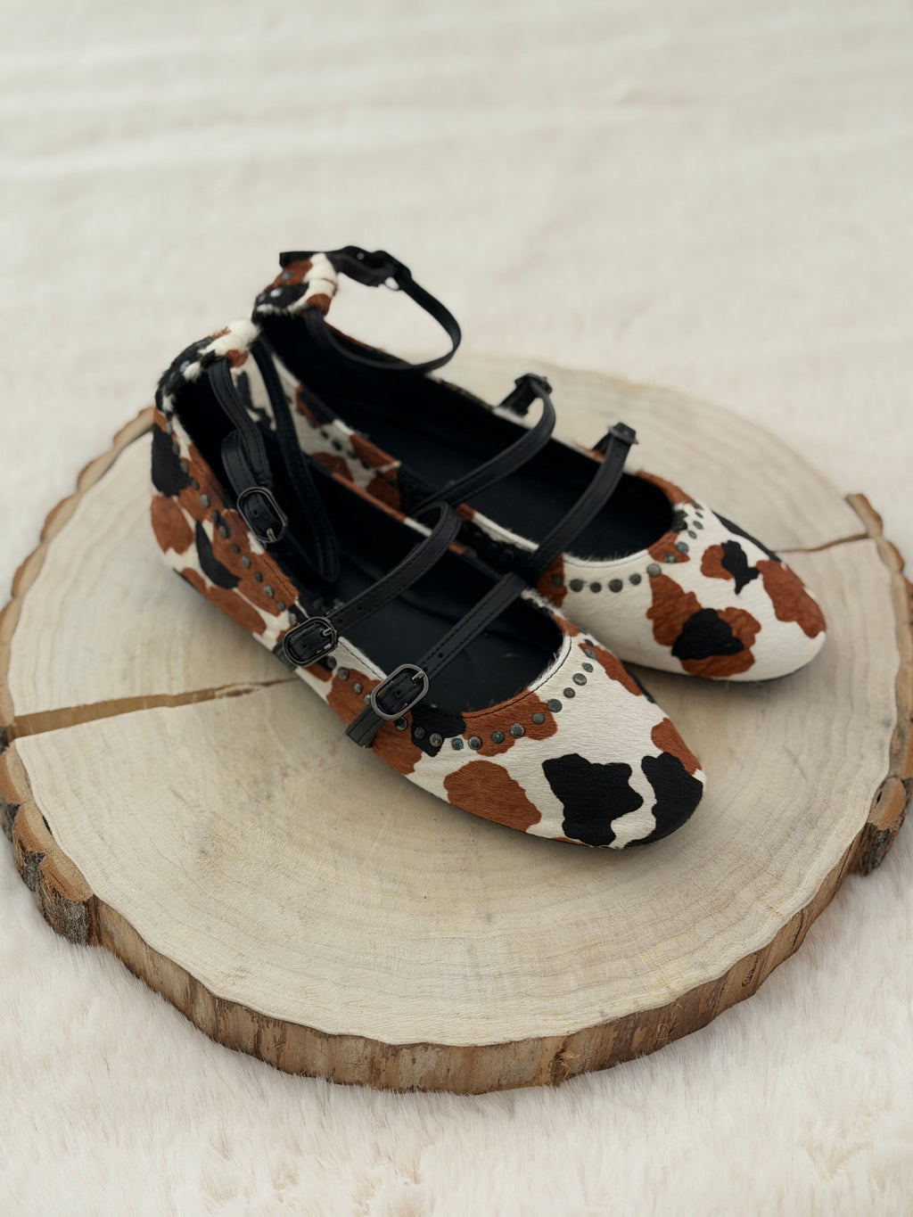 Ballerina stampa mucca