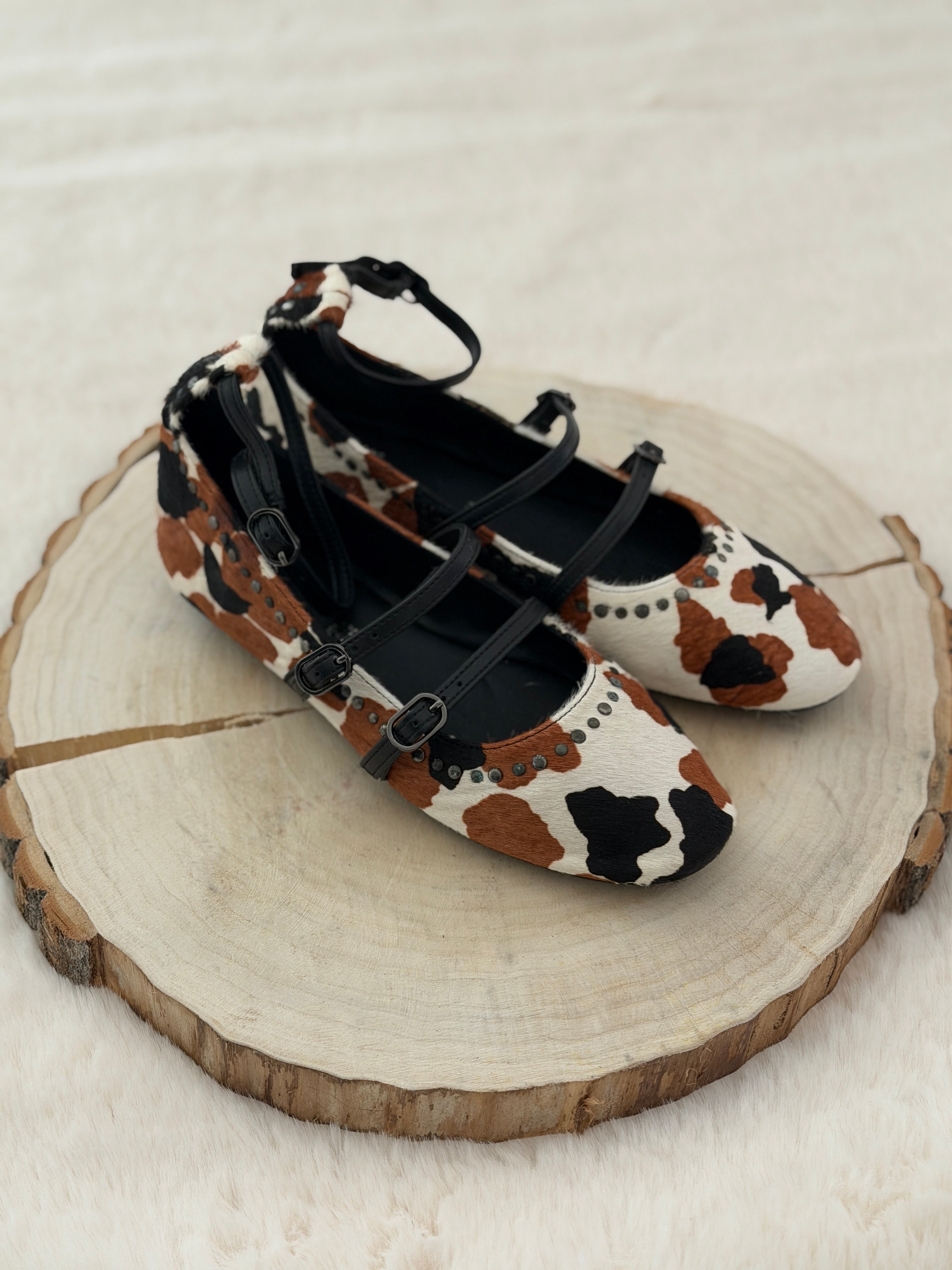 Ballerina stampa mucca