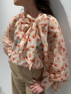 Blusa con Fiocco a Fantasia