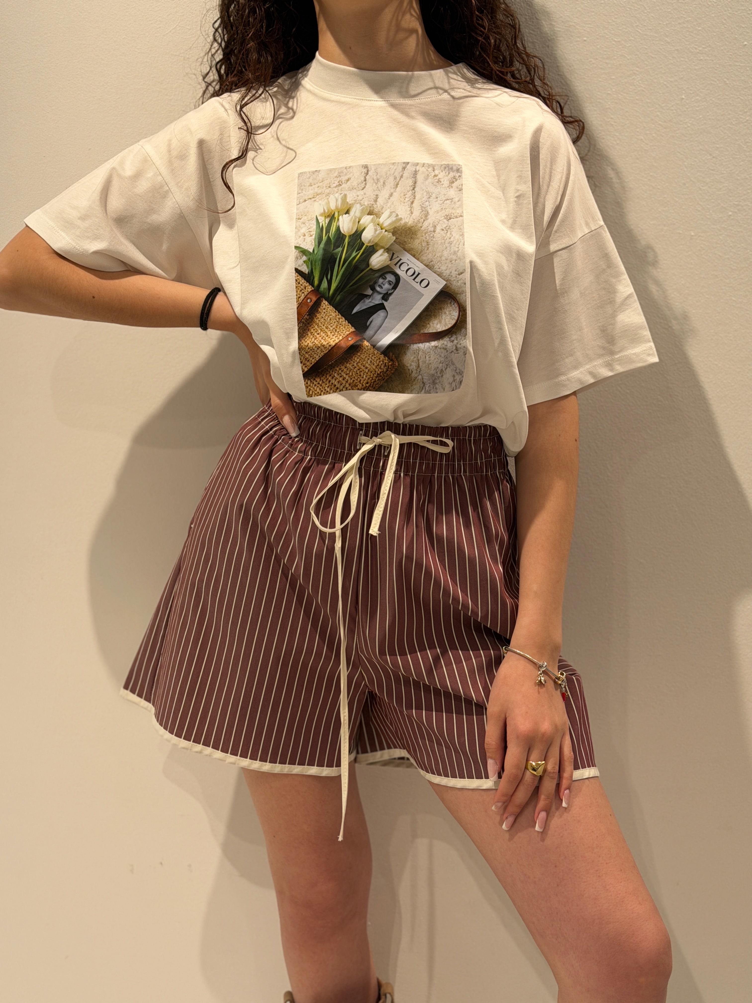 Shorts a Righe