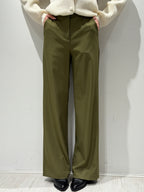 Pantaloni Palazzo a Vita Alta