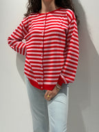 Cardigan a Righe
