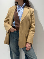 Blazer con Chiusura Asimmetrica
