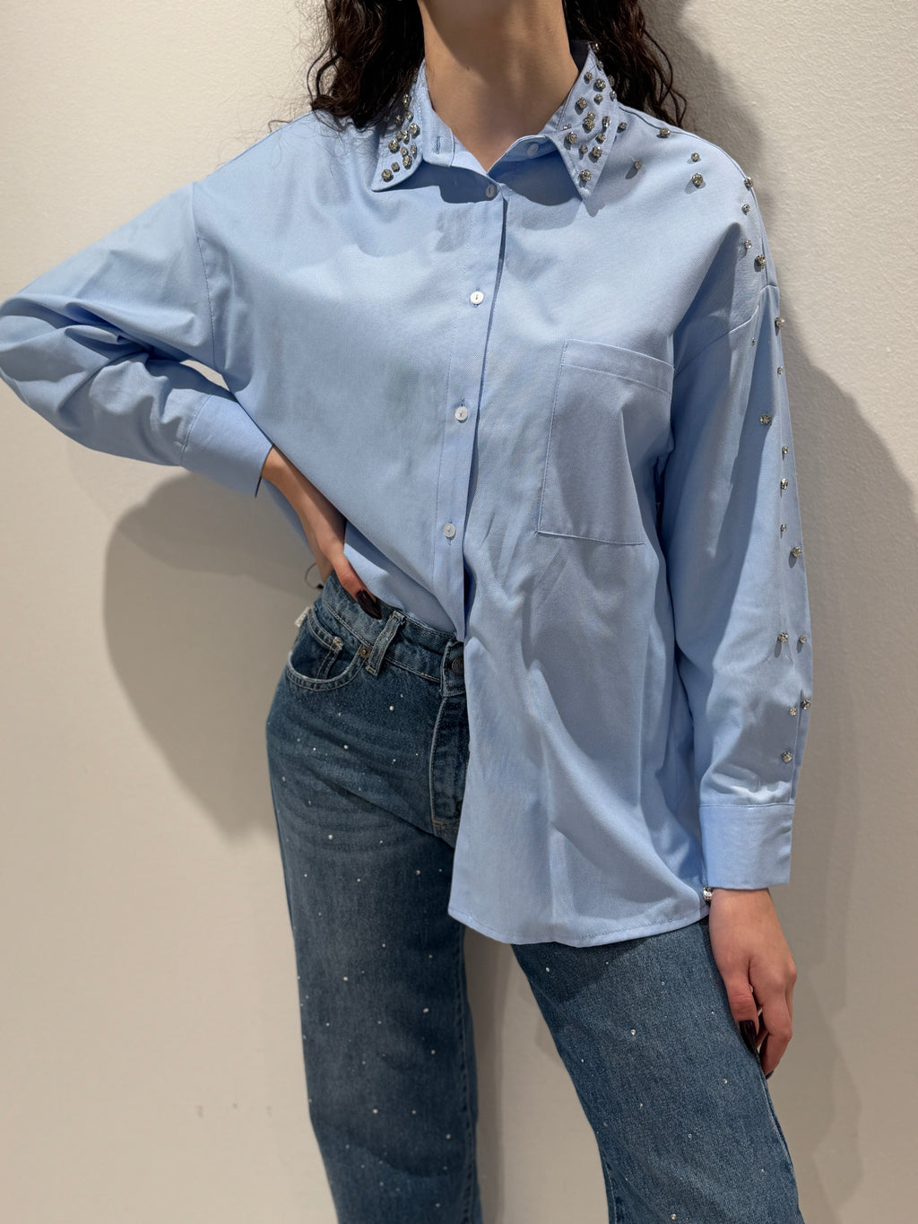 Camicia con Strass
