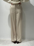 Pantaloni Palazzo a Vita Alta