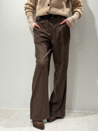 Pantalone Dritto con Cintura