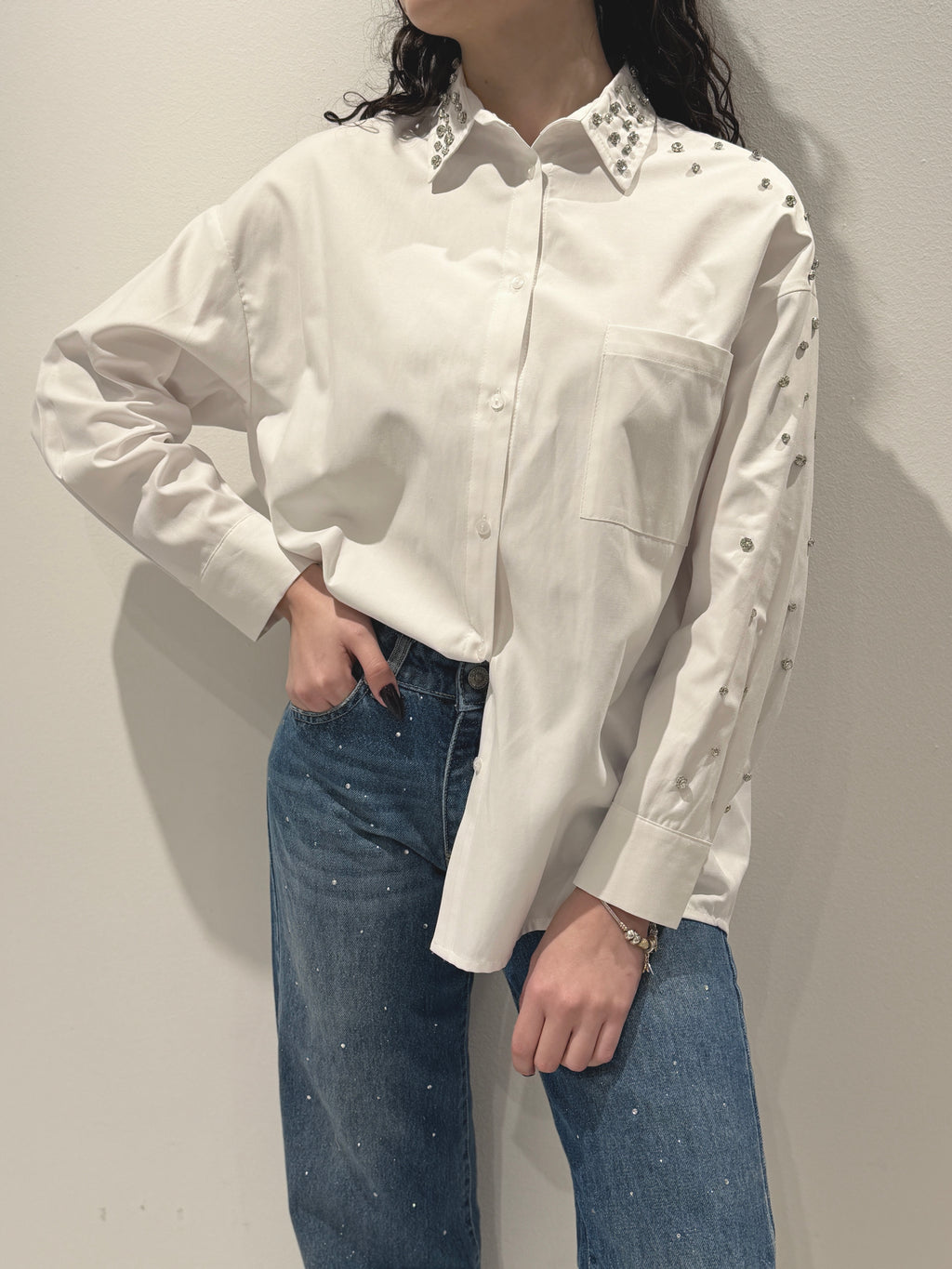 Camicia con Strass