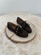 Mocassino barca Scamosciato