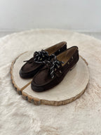 Mocassino barca Scamosciato