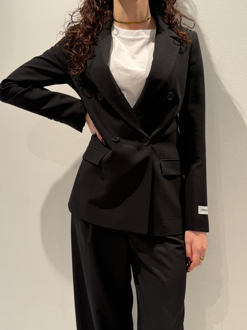 Blazer Doppiopetto Nero