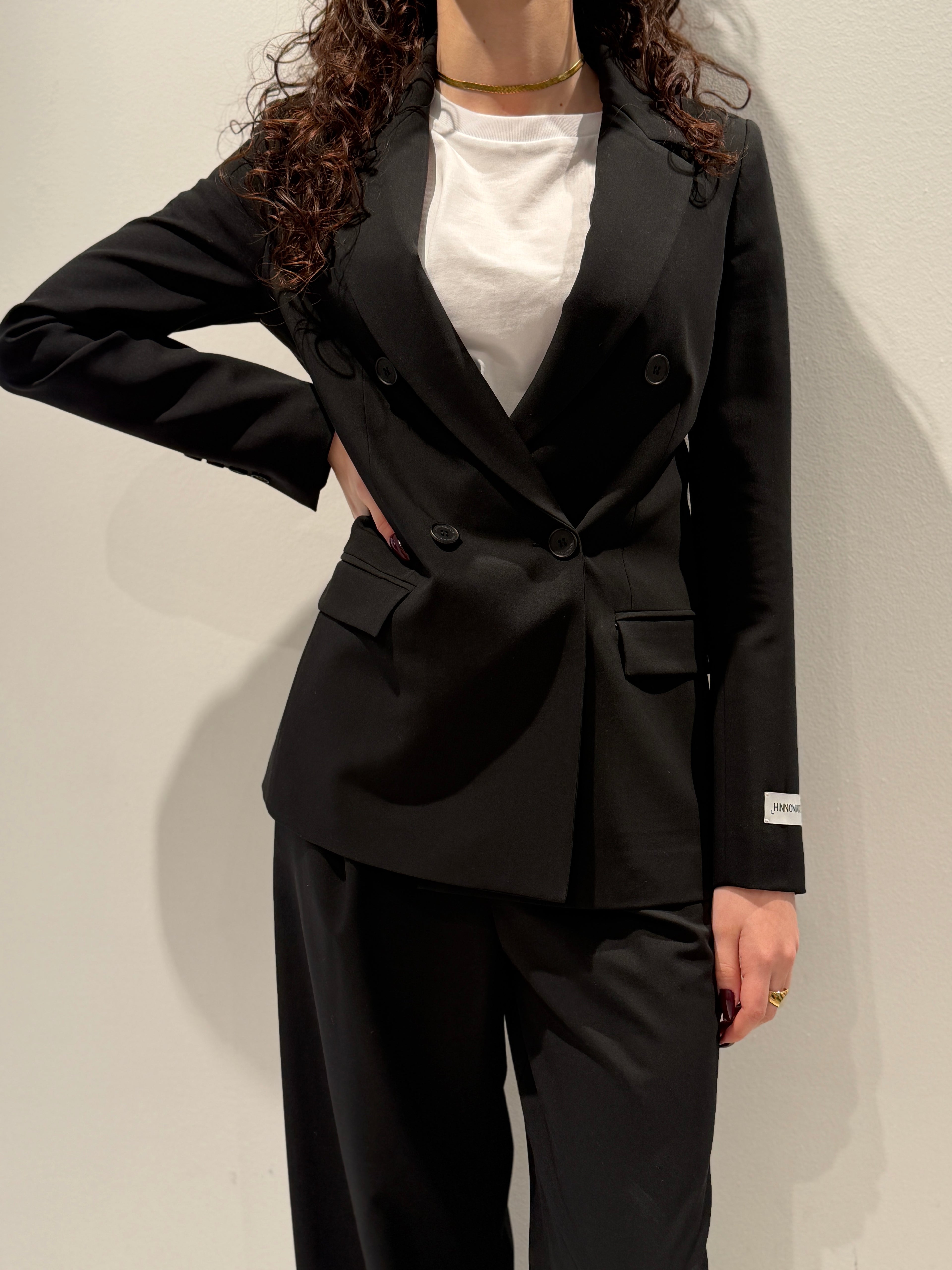Blazer Doppiopetto Nero