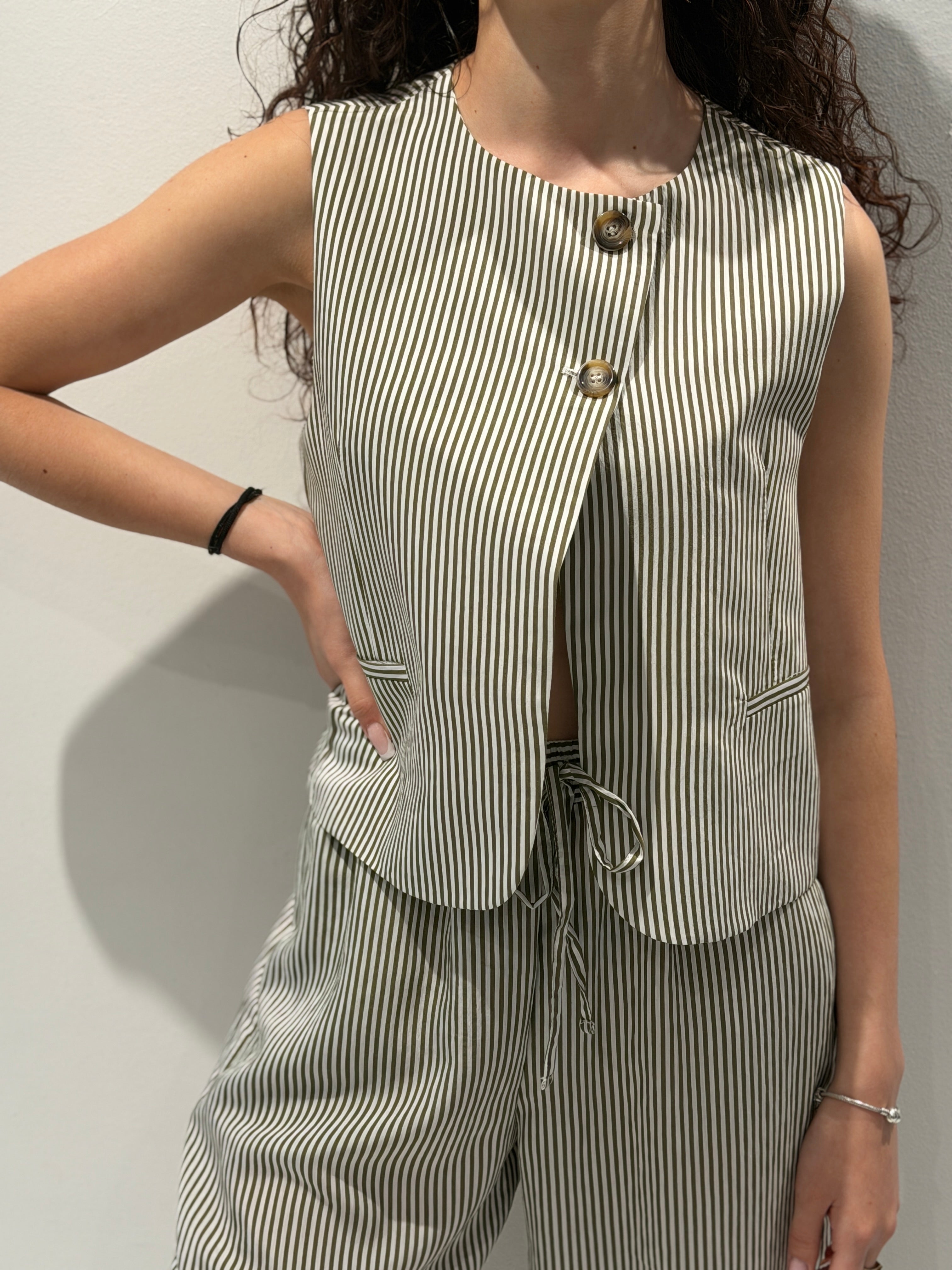 Gilet a Righe