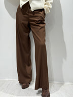 Pantaloni Palazzo a Vita Alta