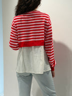 Cardigan a Righe