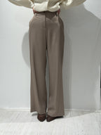 Pantaloni Palazzo a Vita Alta