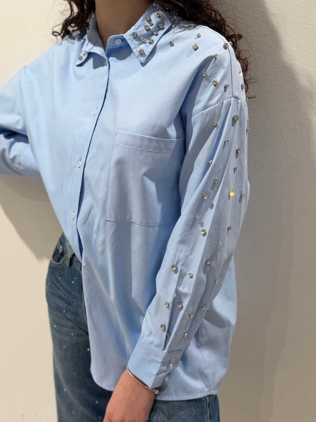 Camicia con Strass