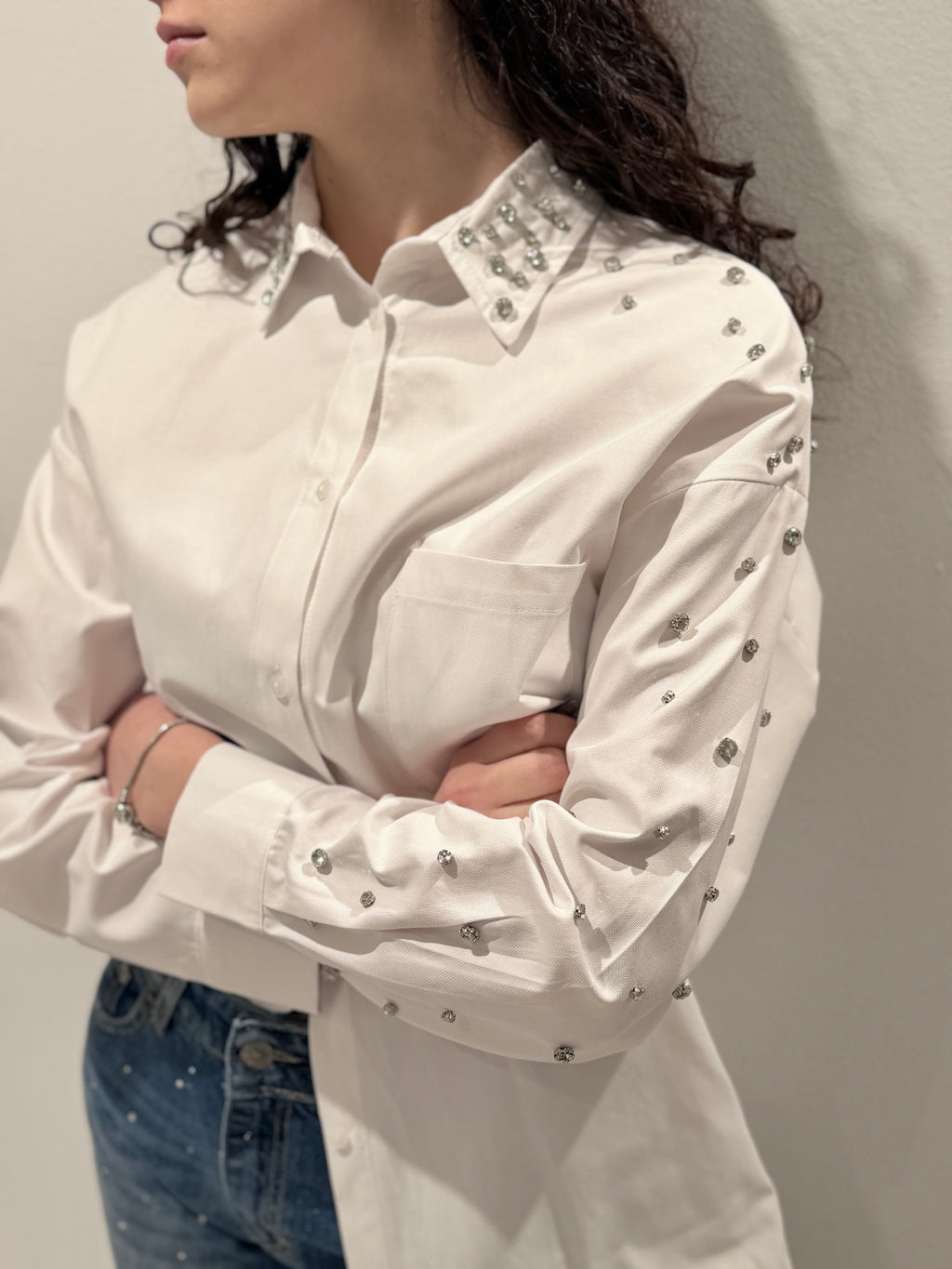 Camicia con Strass