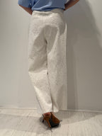 Denim Palazzo con Strass