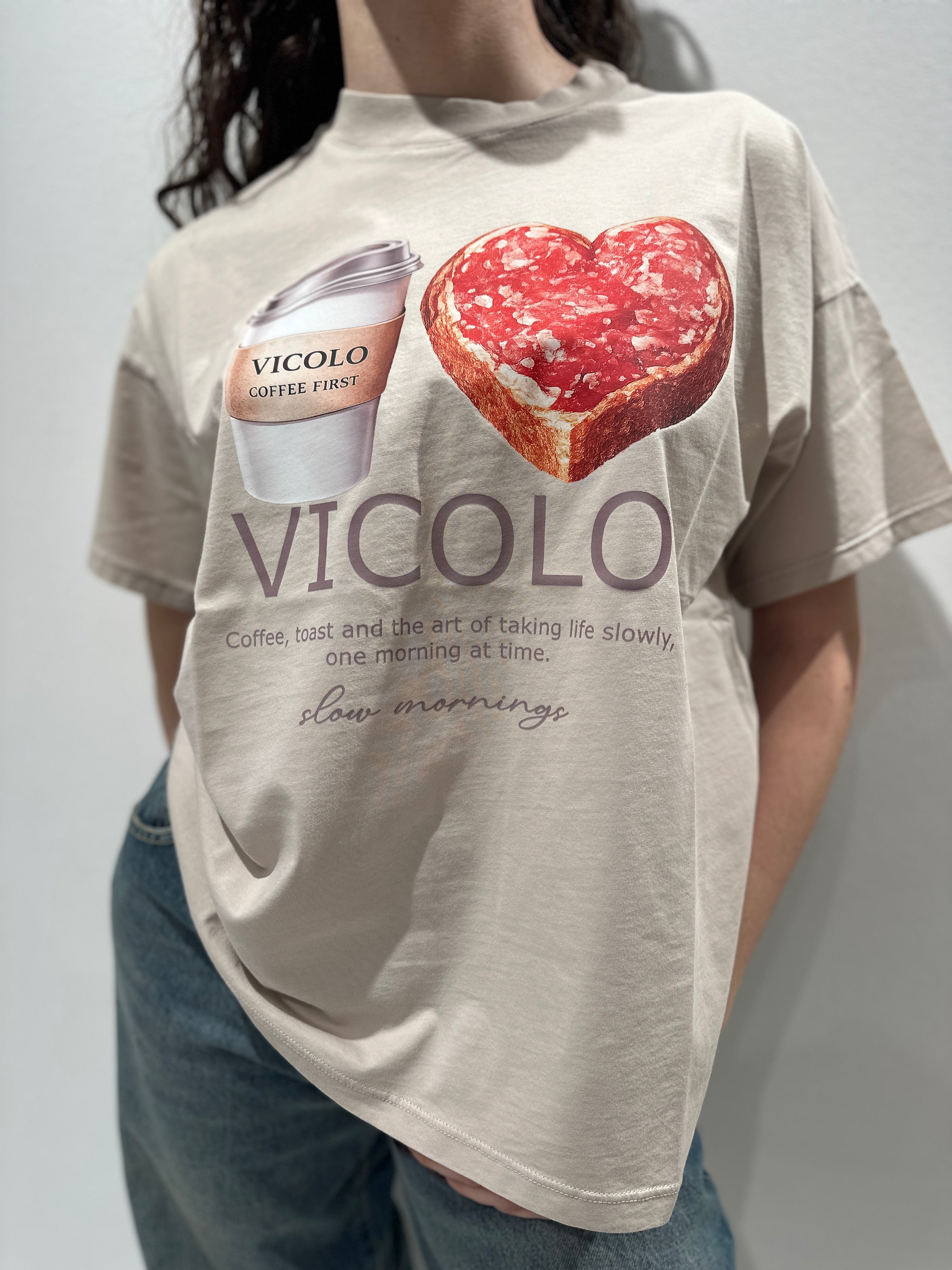 T-shirt con Stampa Grafica