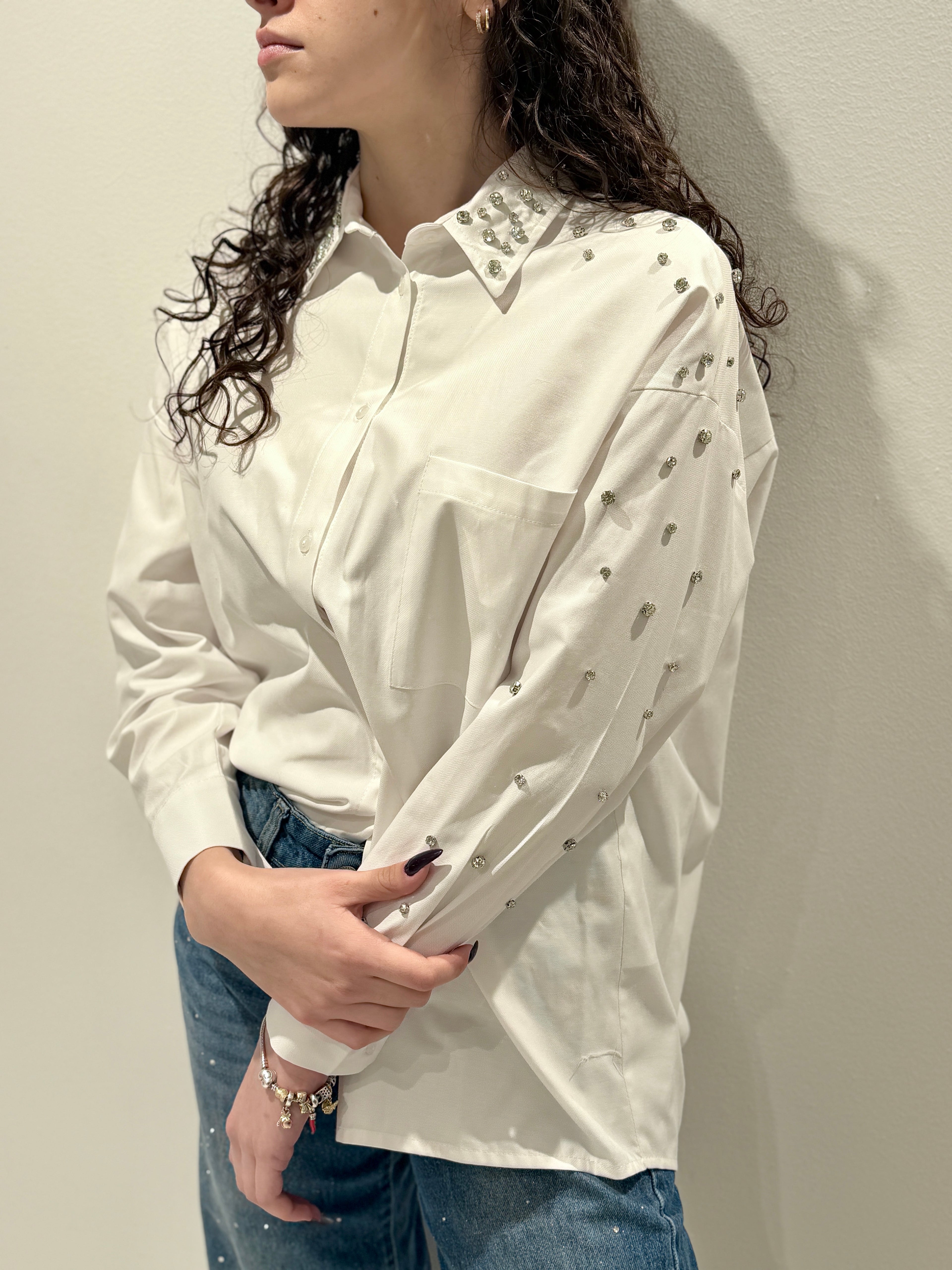 Camicia con Strass