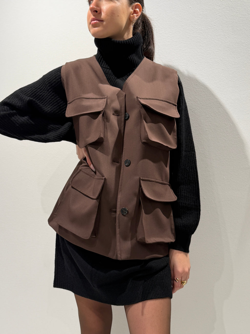Gilet con Tasche