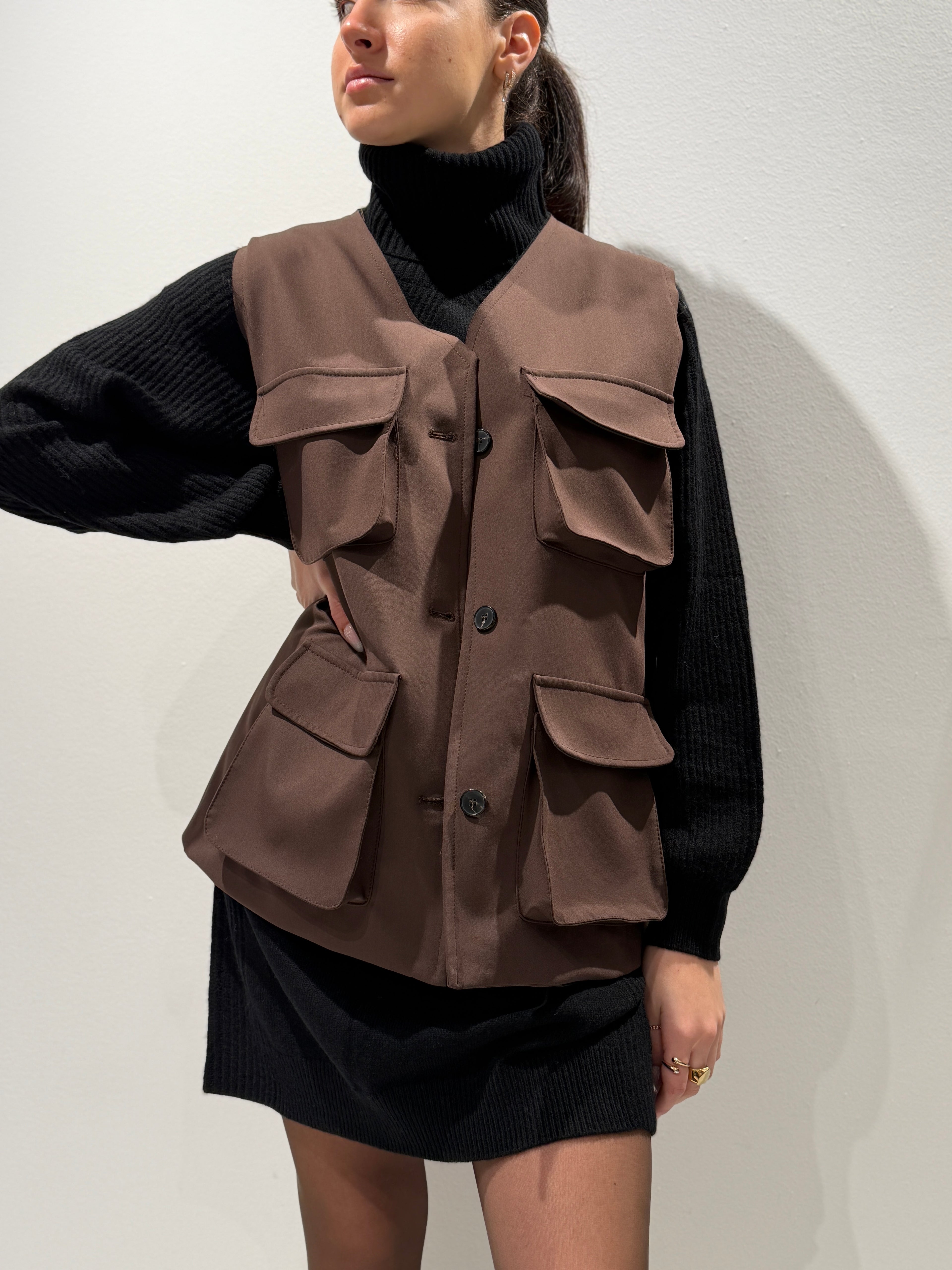 Gilet con Tasche