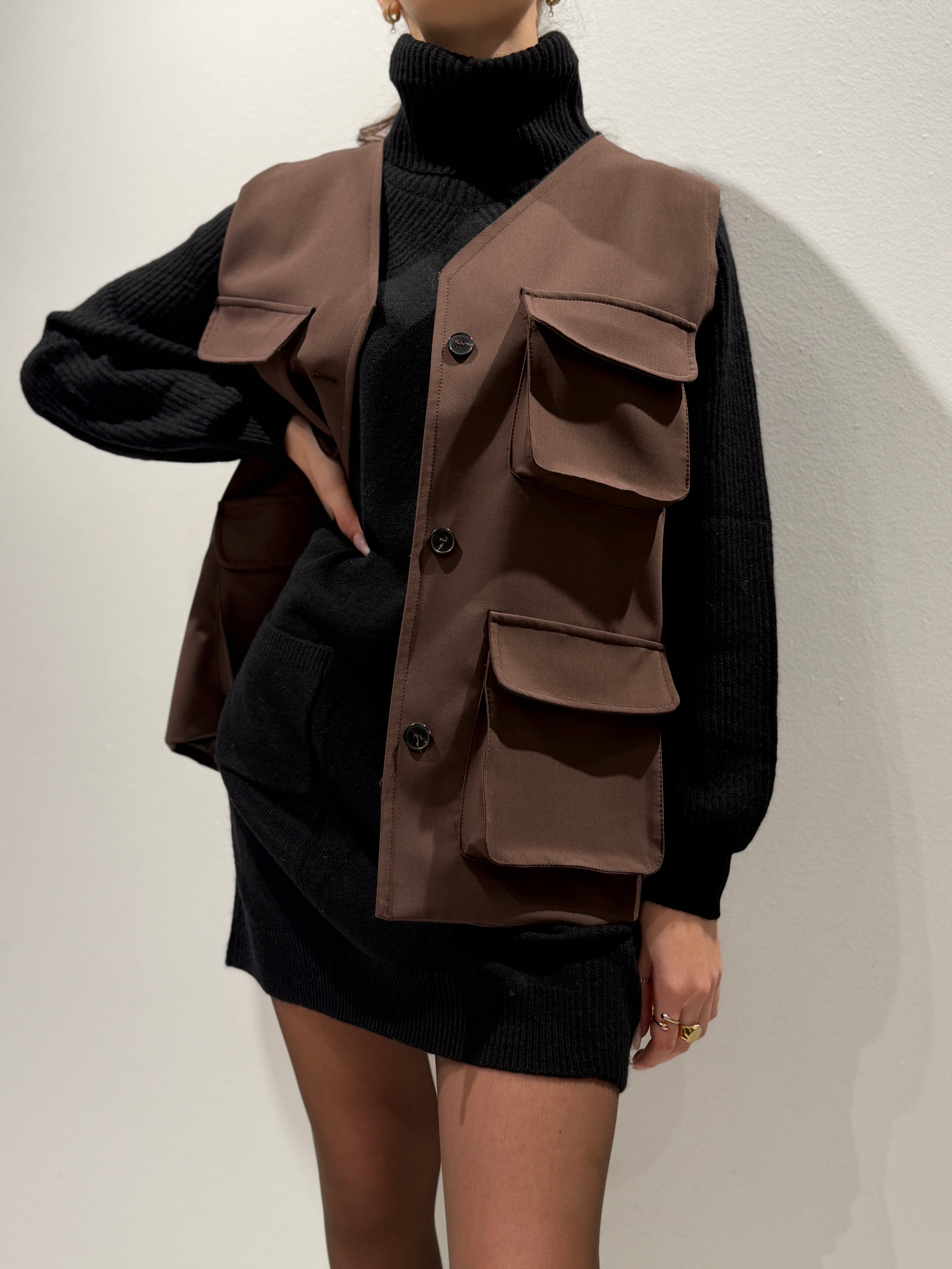Gilet con Tasche