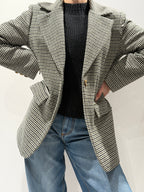 Cappotto Blazer Pied-de-Poule