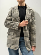 Cappotto Blazer Check
