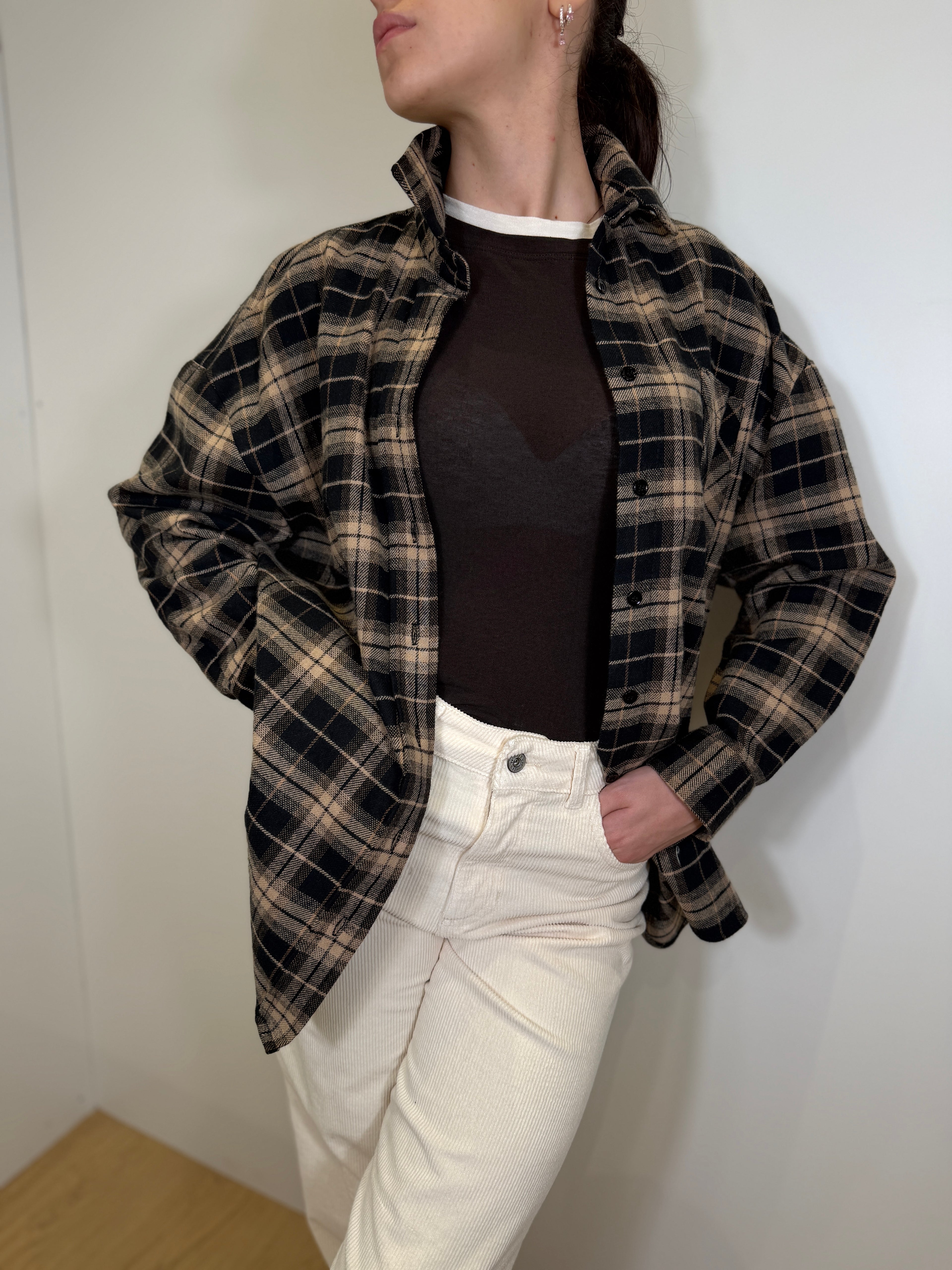 Camicia Check Flanella