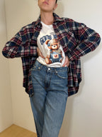 Camicia a Quadri Over