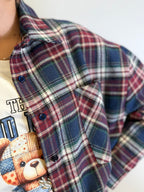 Camicia a Quadri Over