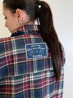 Camicia a Quadri Over