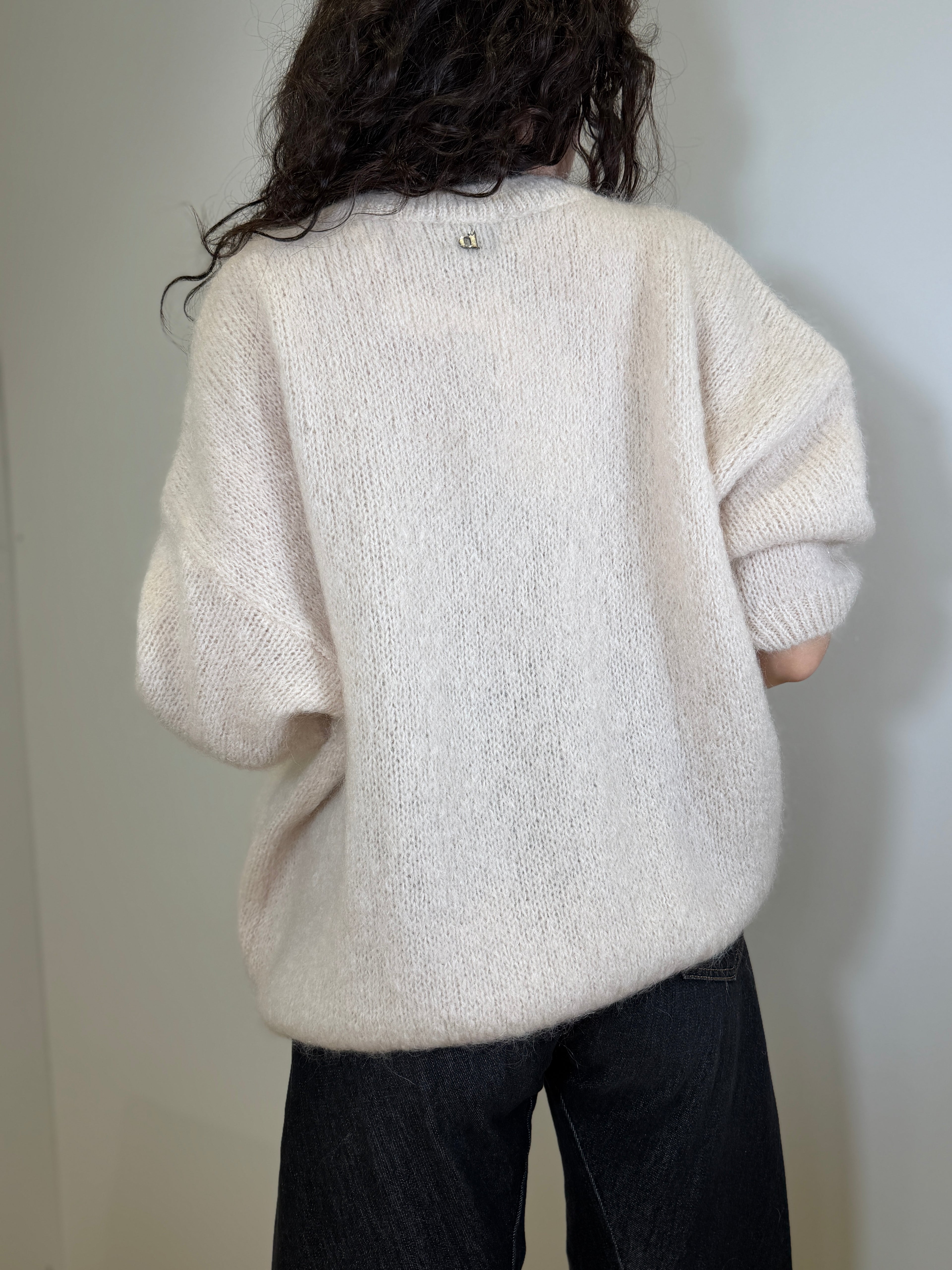 Maglione con Manica Tre Quarti