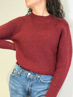 Maglia Girocollo con Micro Paillettes