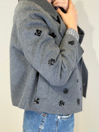 Cappotto Con Applicazioni