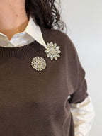 Maglia Oversize con Applicazioni