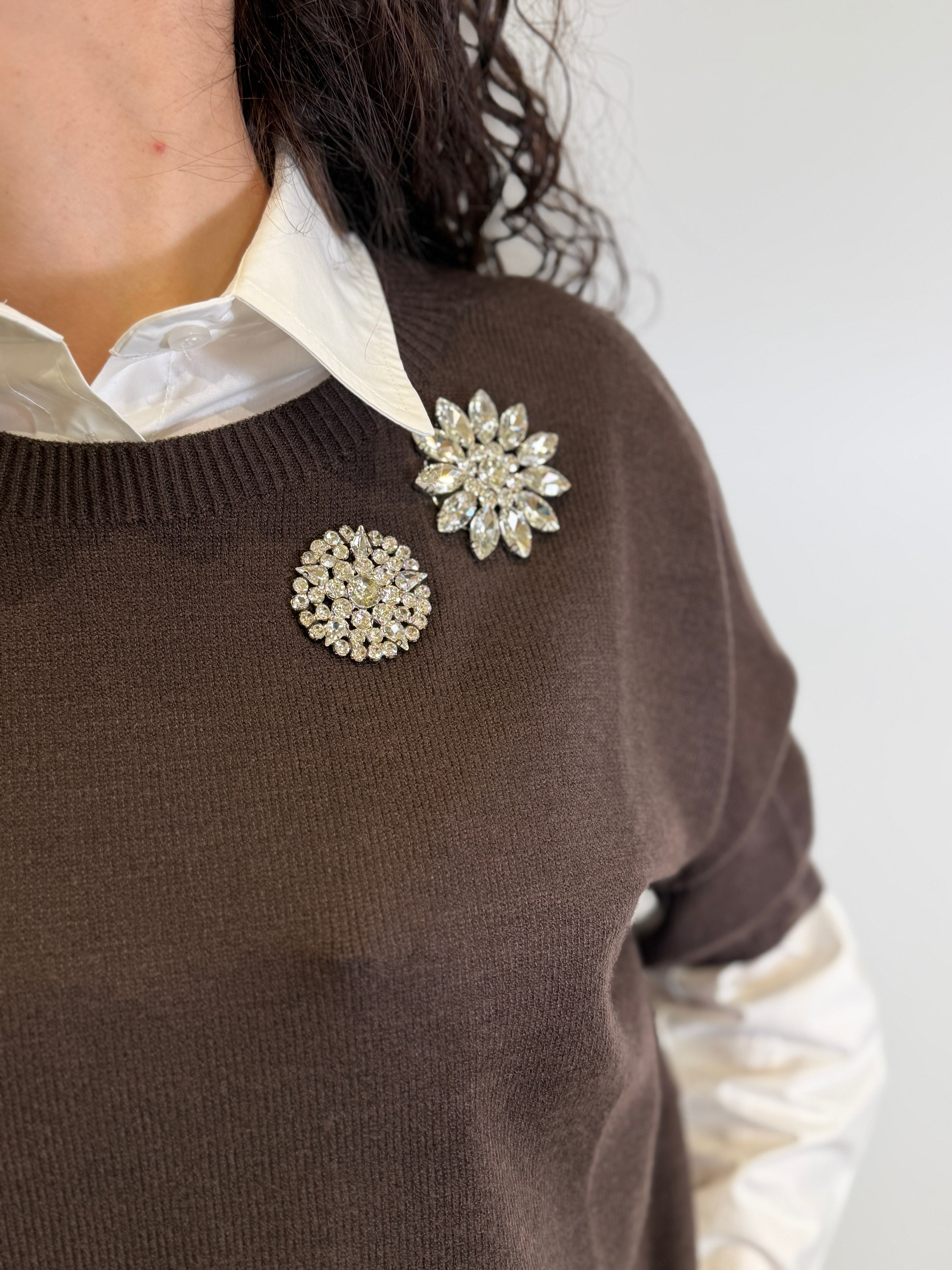 Maglia Oversize con Applicazioni