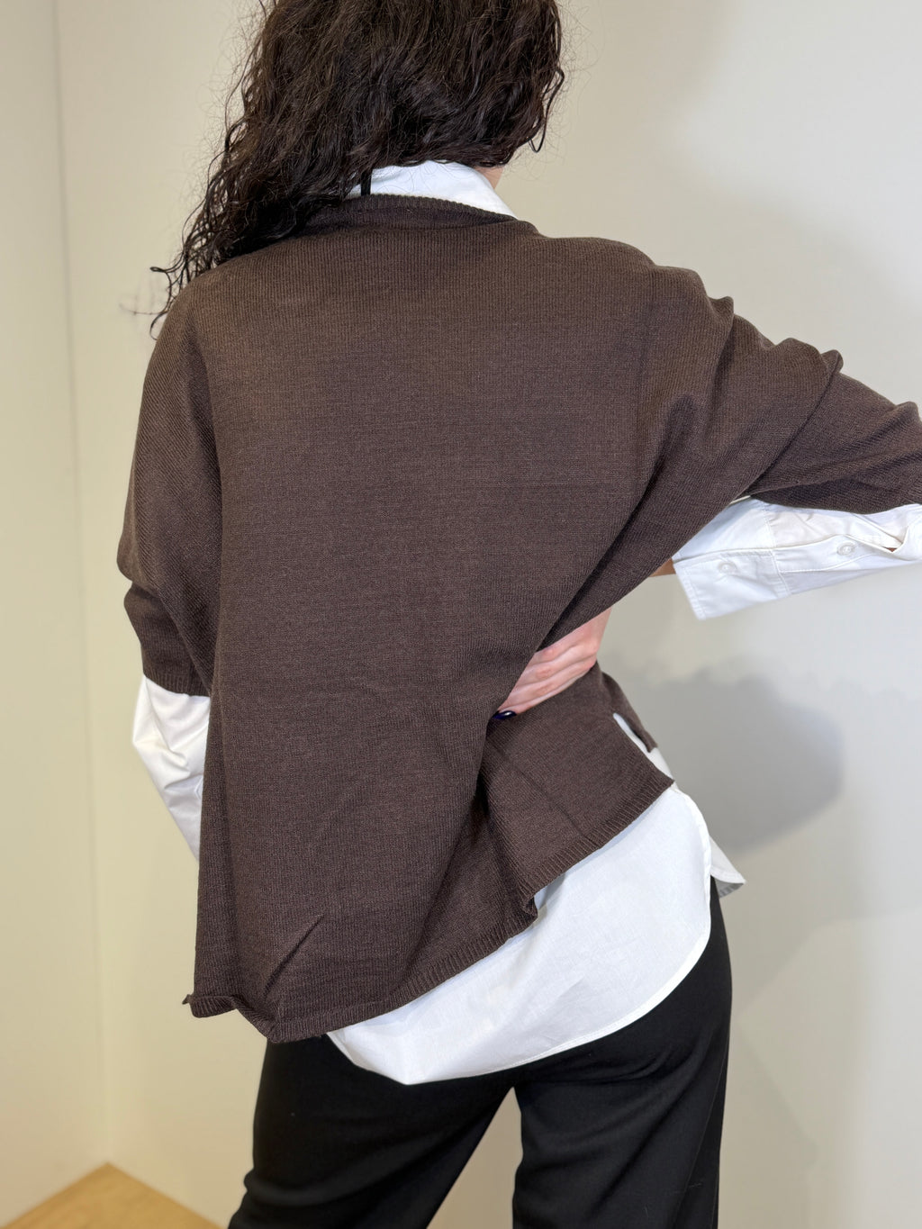 Maglia Oversize con Applicazioni